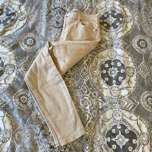 7 for all mankind khaki denim jeans size 28